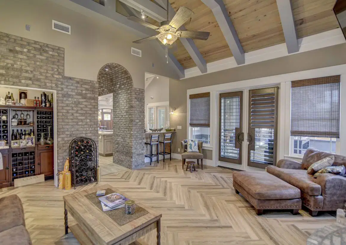 Interior painting protected by Robinson Painting 3-year labor and material warranty.