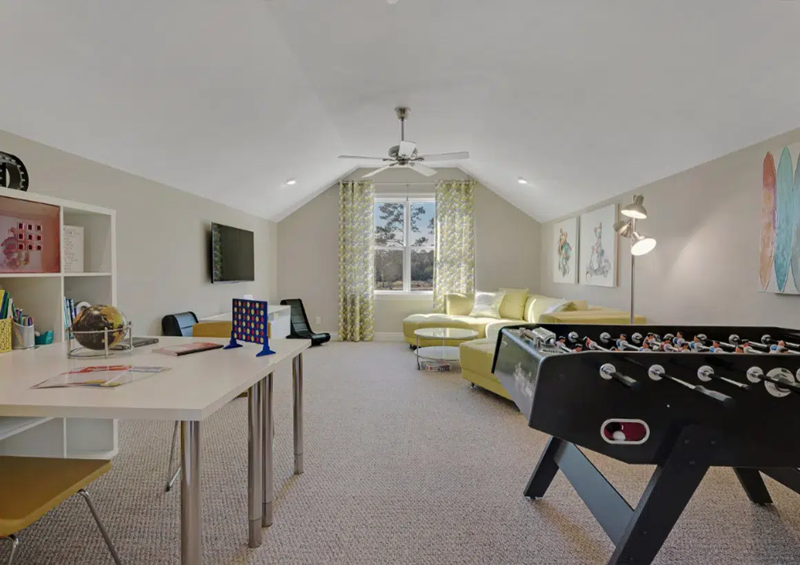 Interior painting protected by Robinson Painting 3-year labor and material warranty.