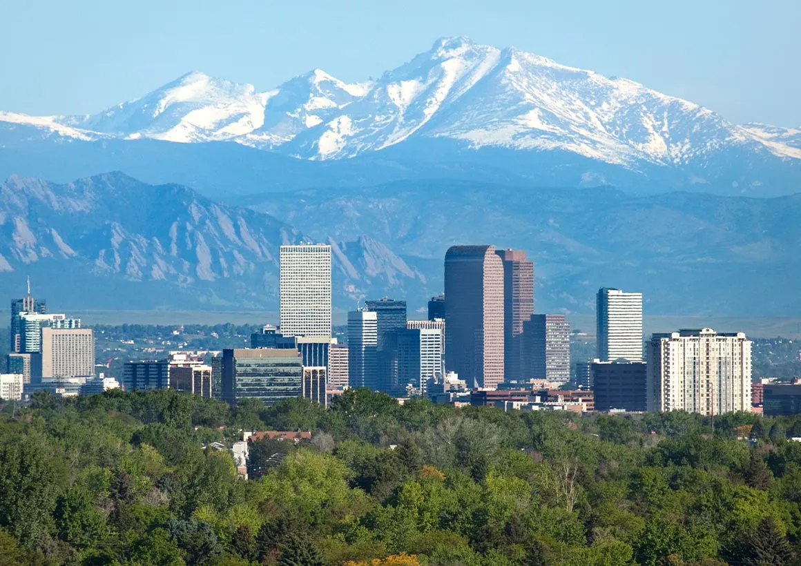 View of Denver, CO